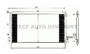 Accéder à la pièce Condenseur de climatisation 1.2L - 1.4L - 160 SR