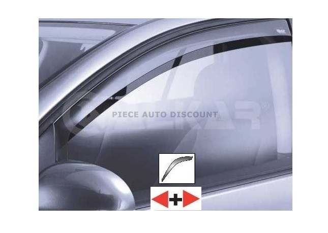 HARLSO Deflecteur Voiture pour Mitsubishi Lancer-ex 2010-2012, Montage  Facile Deflecteurs d'air Déflecteurs De Vent Accessoires Extérieurs :  : Auto et Moto