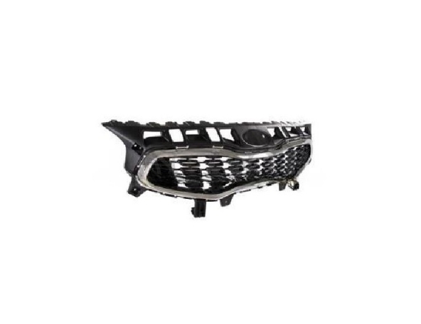 Accéder à la pièce Grille noire, cadre chromé