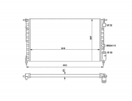 Radiateur/Condenseur RENAULT R21